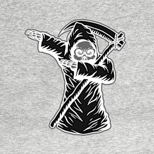 halloween dabbing grim reaper T-Shirt